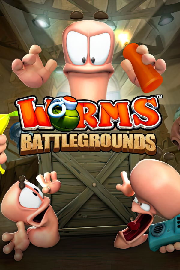 Worms Battlegrounds cover art