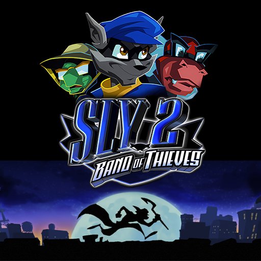 Sly Cooper Band of Thieves (custom PS2 cover version) Poster for