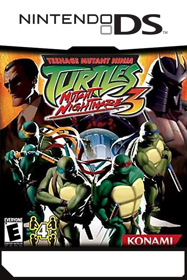 Teenage Mutant Ninja Turtles 3: Mutant Nightmare for Nintendo DS