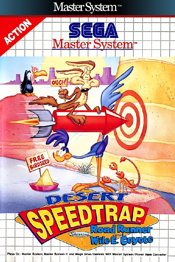 Desert Speedtrap Starring Road Runner & Wile E. Coyote