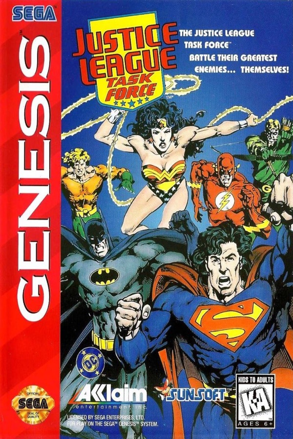Justice League: Task Force for Sega Genesis