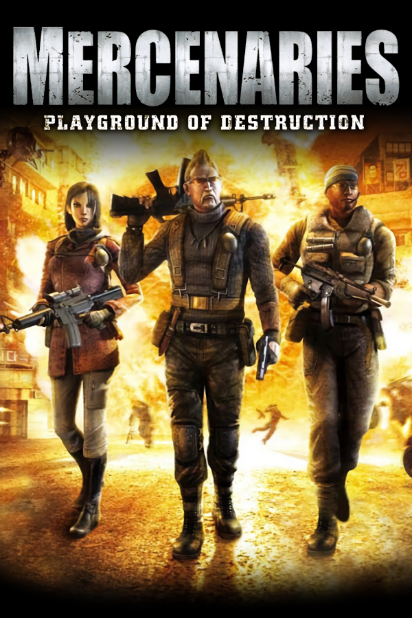 Cover Mercenaries - Playground of Destruction (USA)