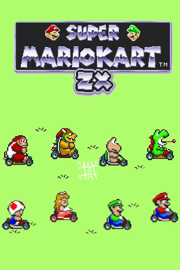 Super Mario Kart ZX - SteamGridDB