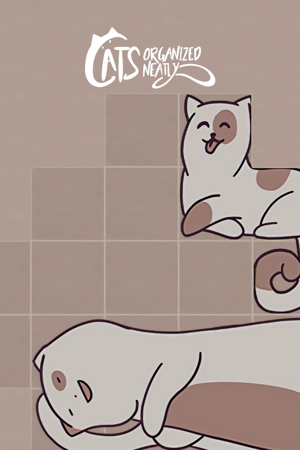 Cats Organized Neatly