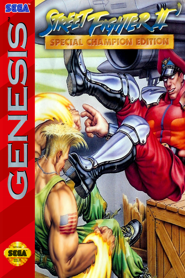 Street Fighter II: Champion Edition for Sega Genesis