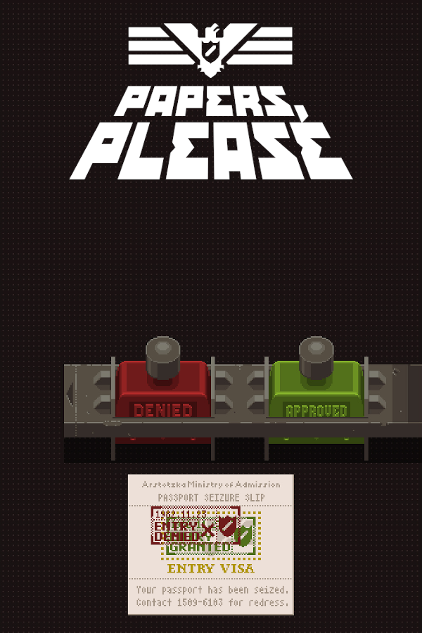 FrontPage - Papers, Please Wiki