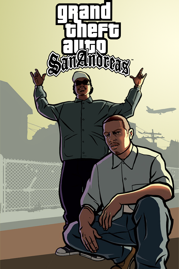 Steam Game Covers: Grand Theft Auto: San Andreas Box Art