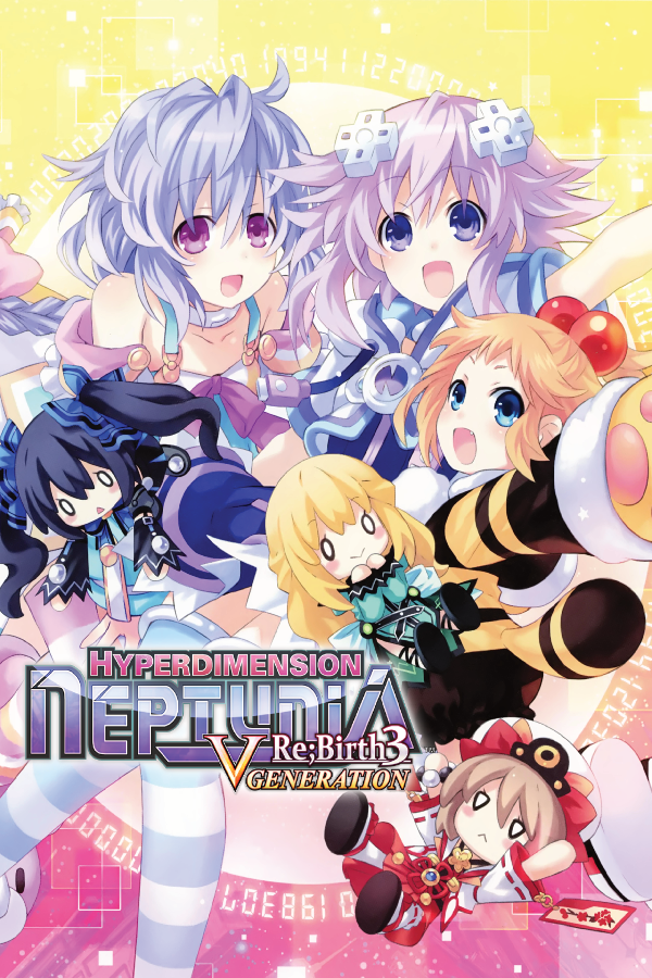 Hyperdimension Neptunia Re ; Birth3 V Generation cover art
