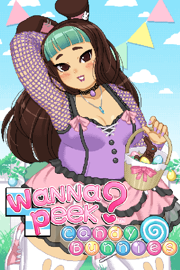 Wanna Peek? Candy Bunnies
