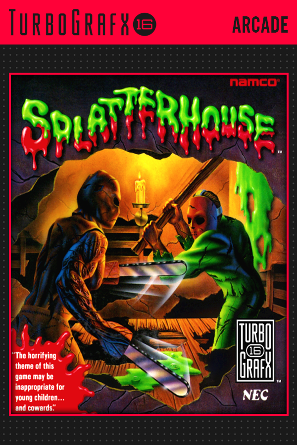 Splatterhouse for Turbo Grafx/PC Engine