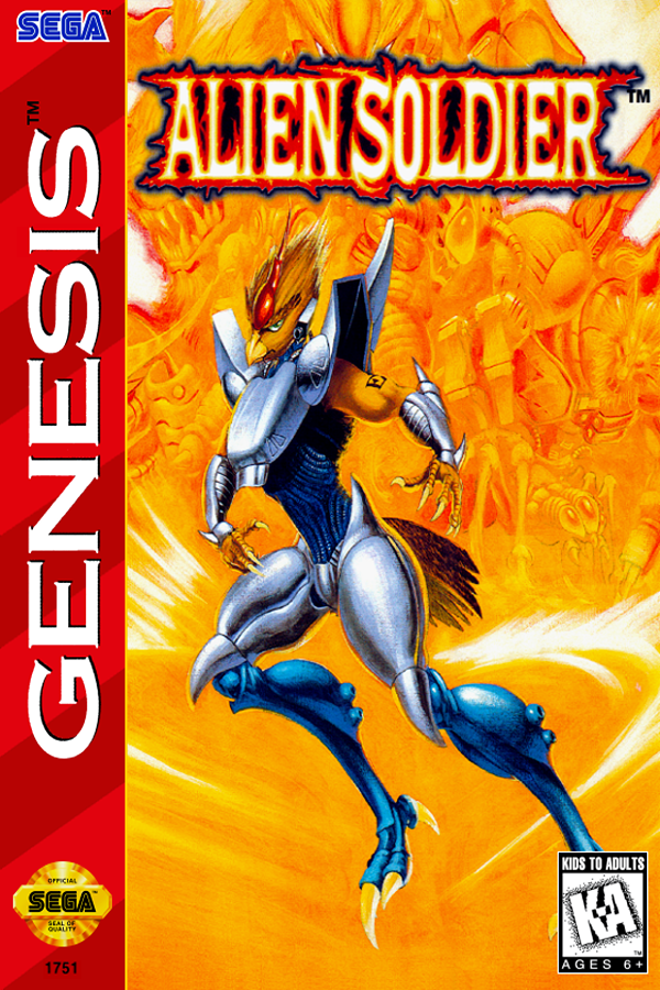 Alien Soldier for Sega Genesis