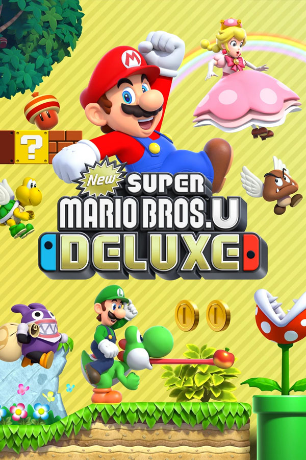 New Super Mario Bros. U Deluxe: Spot the Difference