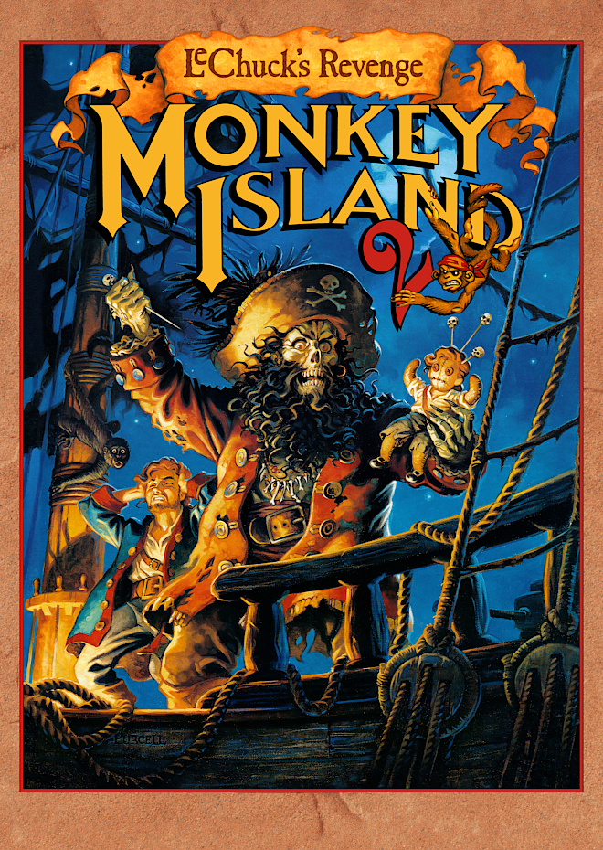 Monkey Island 2: LeChuck's Revenge cover art