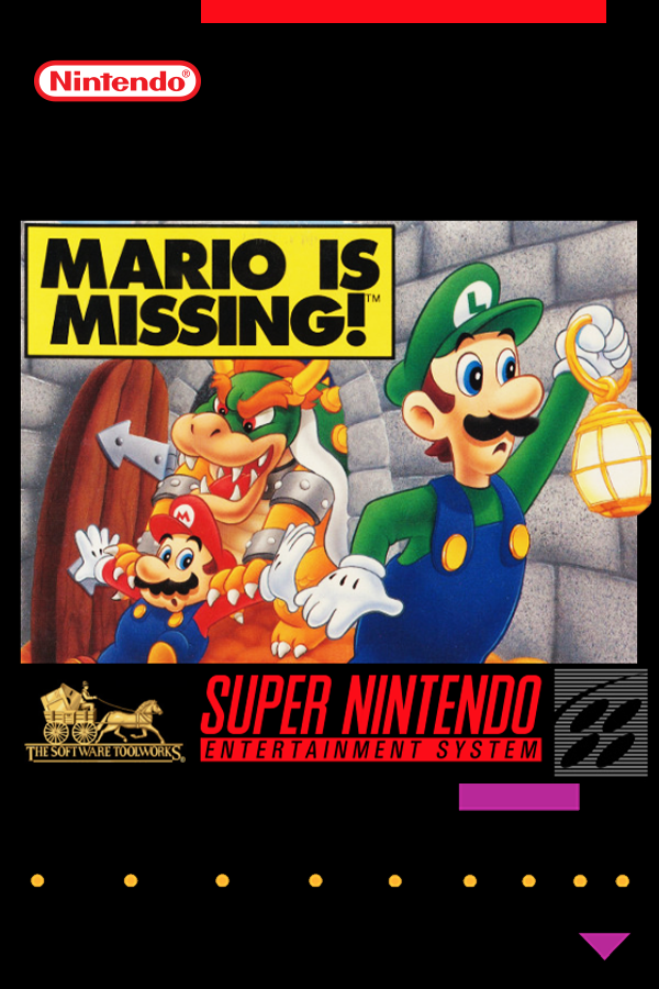 Mario is Missing! for Super Nintendo