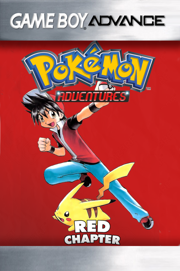 Boxart for Pokemon Adventure Chapter Red/Blue/Yellow/Green.