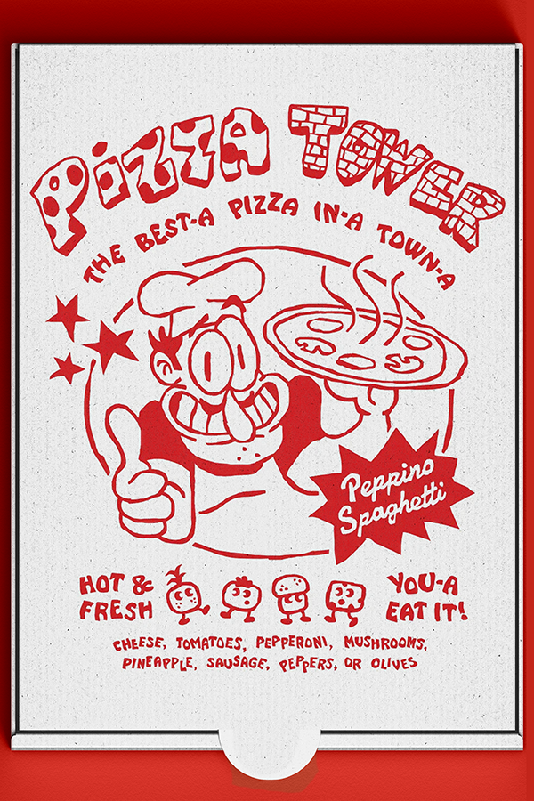 Super Peppino v2 - Pizza Tower - Posters and Art Prints