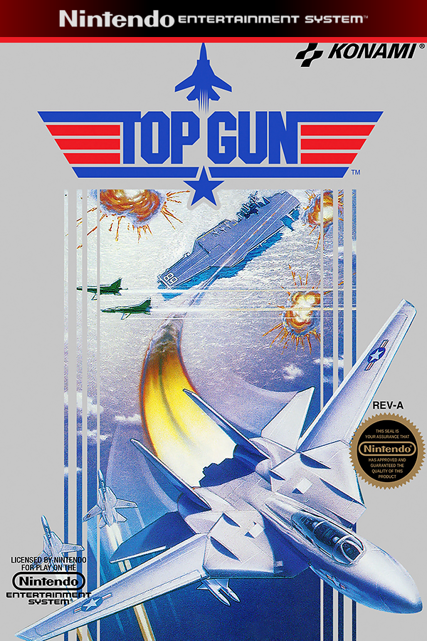 Top Gun (1987) cover art