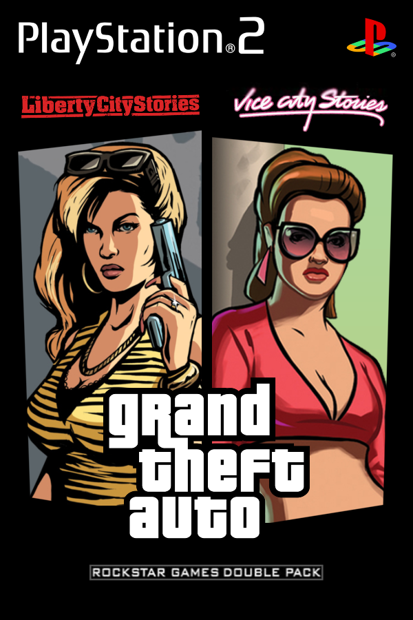 Playstation 2 Grand Theft Auto Stories Double Pack Liberty City Stories &  Vice City Stories