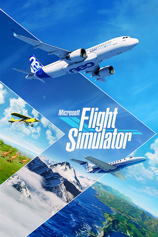 Microsoft Flight Simulator 2020 cover art
