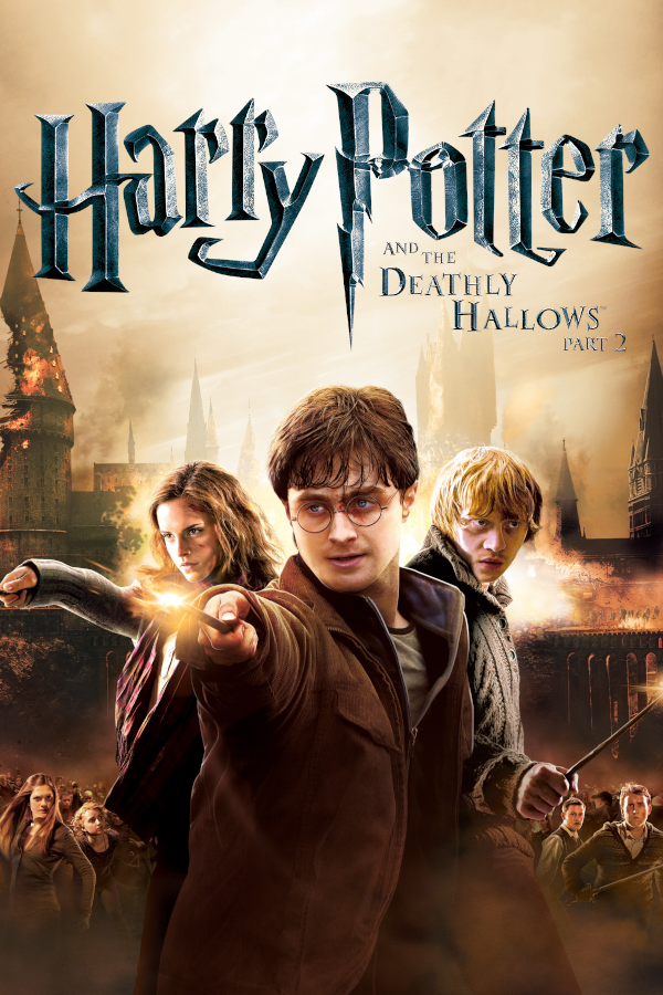 Harry Potter and the Deathly Hallows: Part 2 cover art