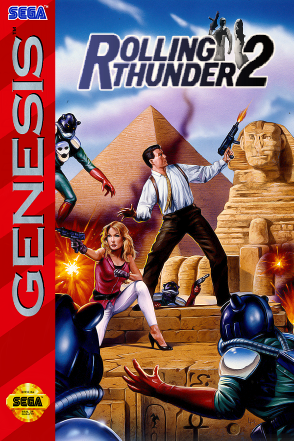 Rolling Thunder 2 for Sega Genesis