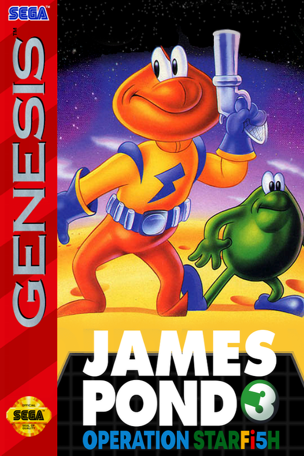 James Pond 3 for Sega Genesis
