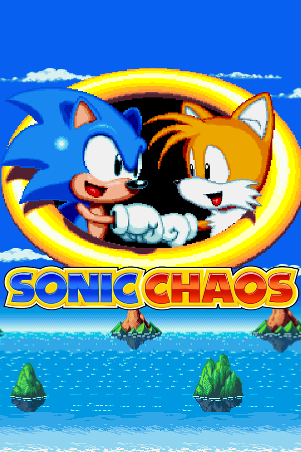 Sonic The Hedgeblog — The cover artwork for 'Sonic Chaos'. Specifically