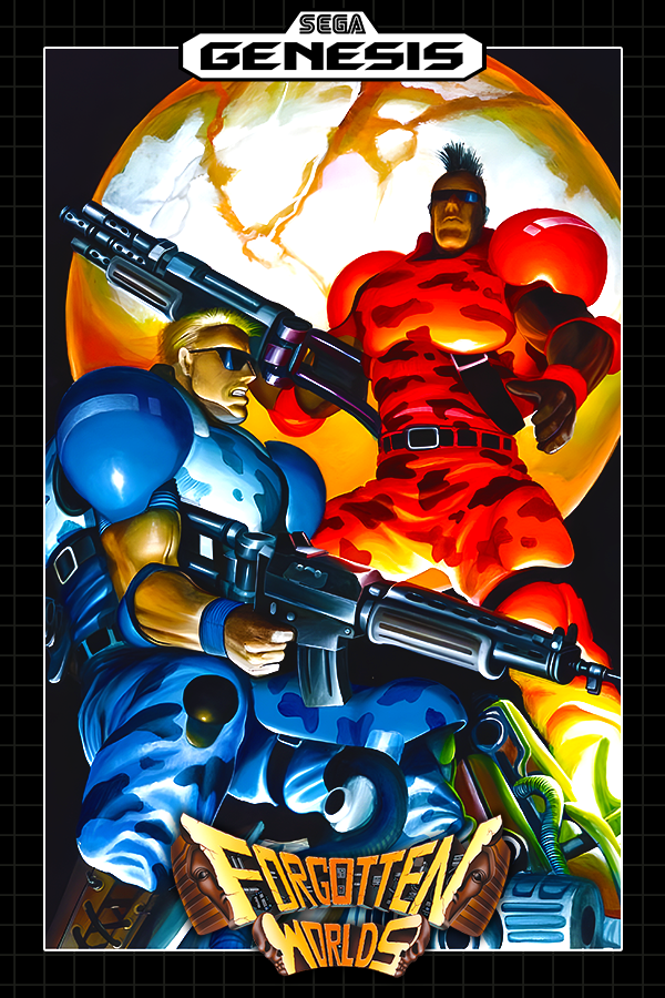Forgotten Worlds for Sega Genesis