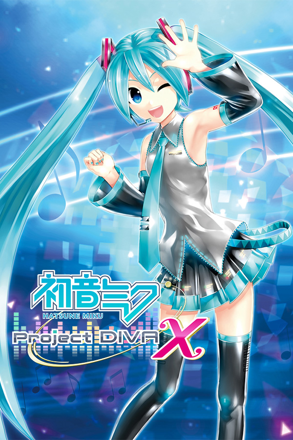 Hatsune Miku: Project DIVA X cover art