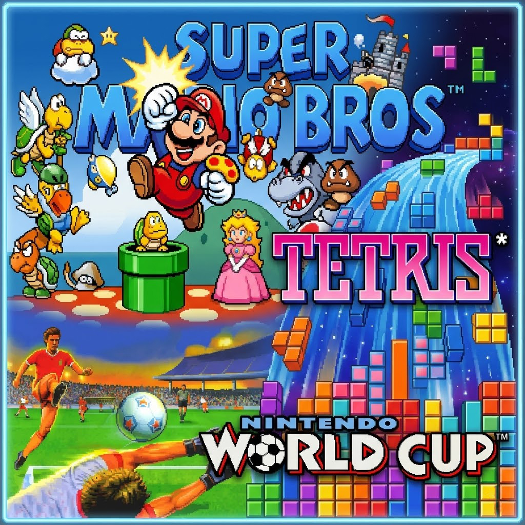 Super Mario Bros. / Tetris / Nintendo World Cup