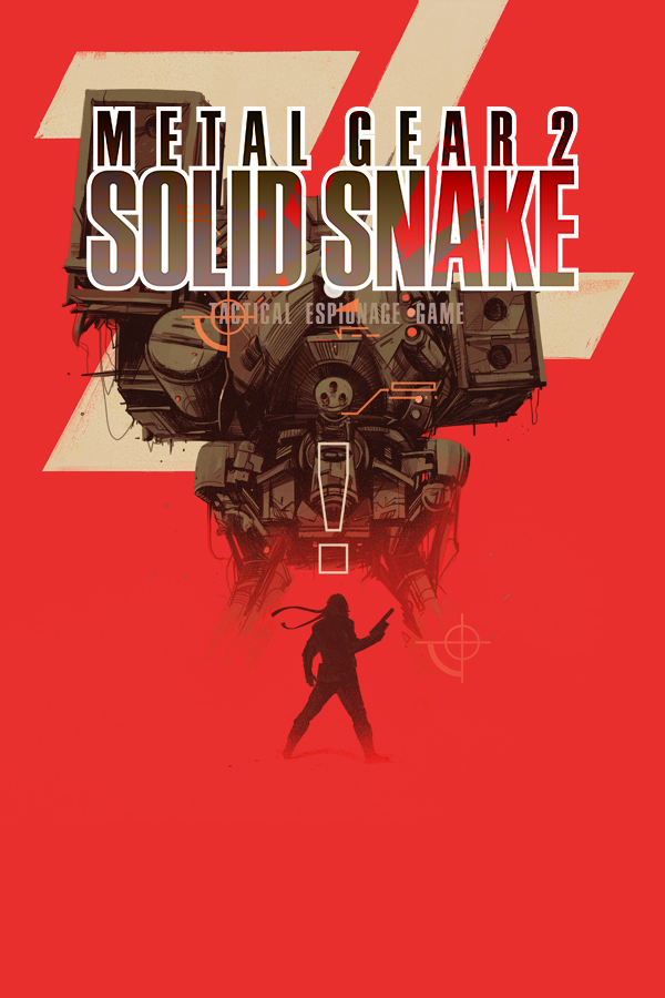 Metal Gear 2: Solid Snake Poster