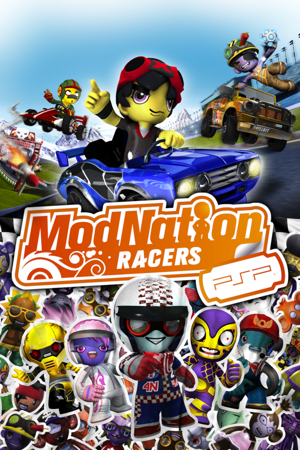 ModNation Racers Japan Box Art