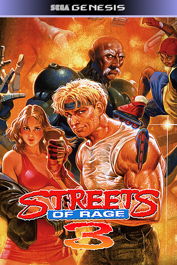 Street of rage 3 for Sega Genesis