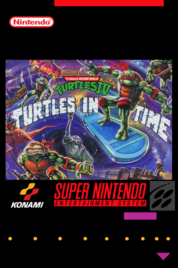 Teenage Mutant Ninja Turtles: Turtles in Time ( TMNT IV ) for Super Nintendo