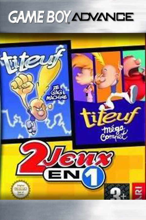 2 jeux en 1 I Titeuf: Ze Gag Machine + Titeuf: Méga-Compet'
