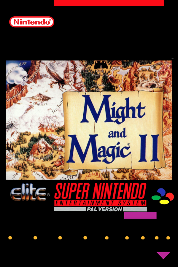 Might and Magic II: Gates to Another World for Super Nintendo