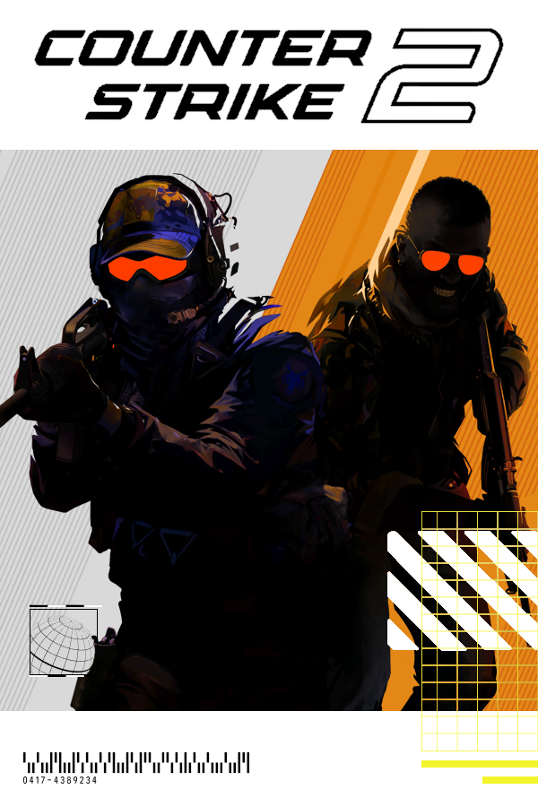 Counter-Strike 2 Full Fixed (Grid, Small Grid, Background, Logo