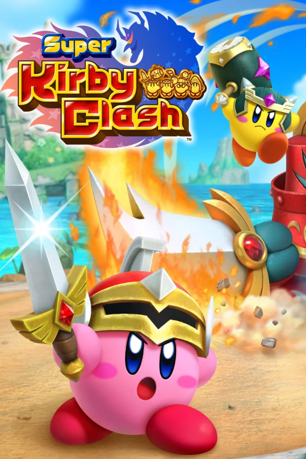 Super Kirby Clash cover art