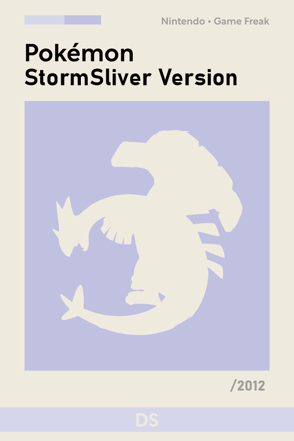 Pokemon Storm Silver & X Randomizer Series Pack Design on Behance