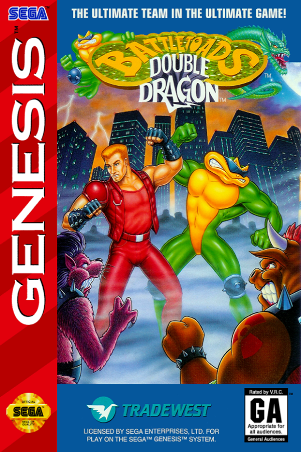 Battletoads for Sega Genesis