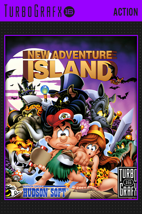 New Adventure Island for Turbo Grafx/PC Engine