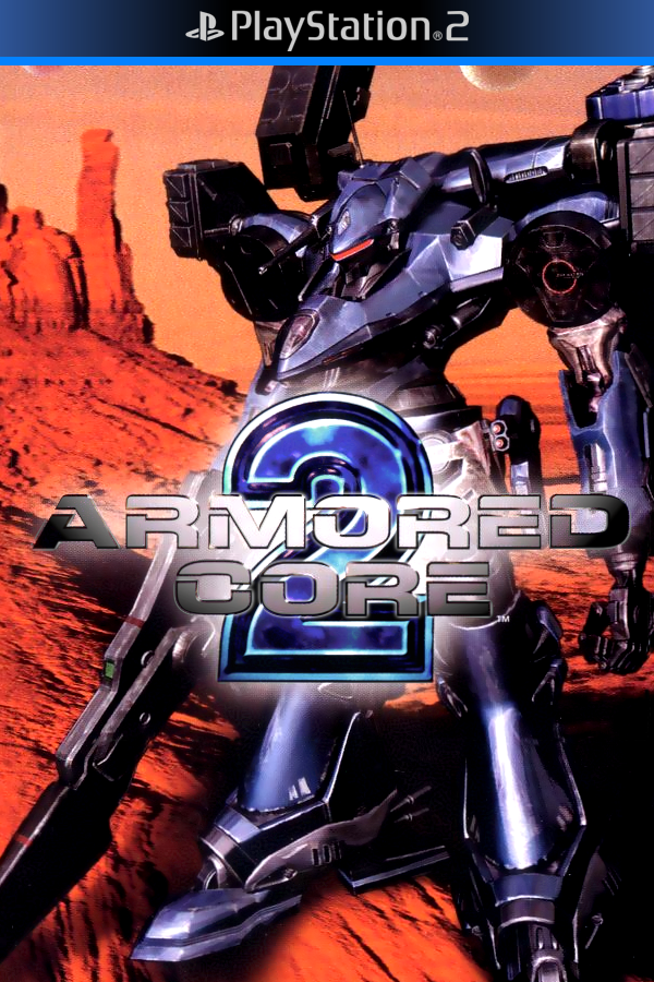 【希少品】ARMORDED CORE 2 ポスター　PS2 Armored Core 2 Another Age PS2 BOX ART Premium POSTER MADE
