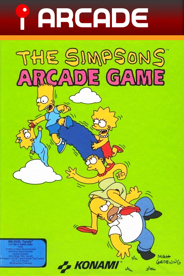 THE SIMPSONS アーケードゲーム　チラシ　フライヤー The Simpsons Arcade Game - SteamGridDB