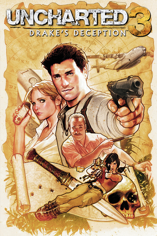 Uncharted 3: Drake's Deception Xbox 360 Cover by RuthlessGuide1468 on  DeviantArt