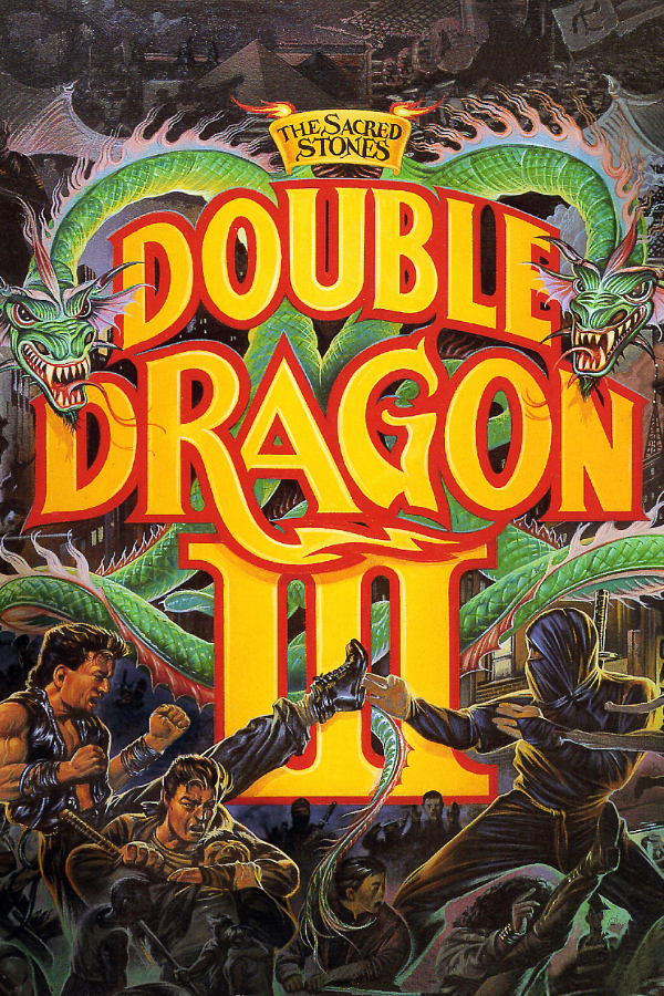 Double Dragon III: The Sacred Stones (1991) cover art