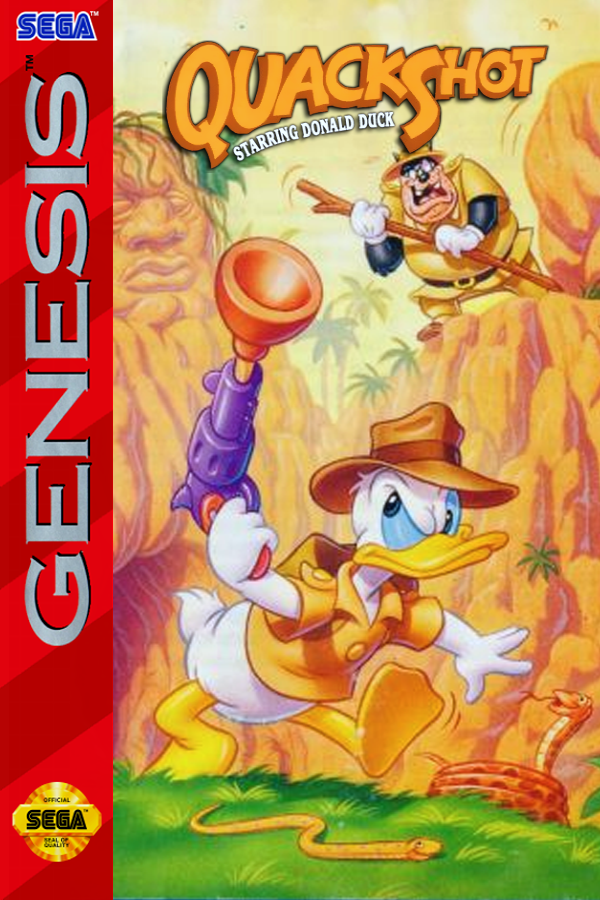 QuackShot starring Donald Duck for Sega Genesis
