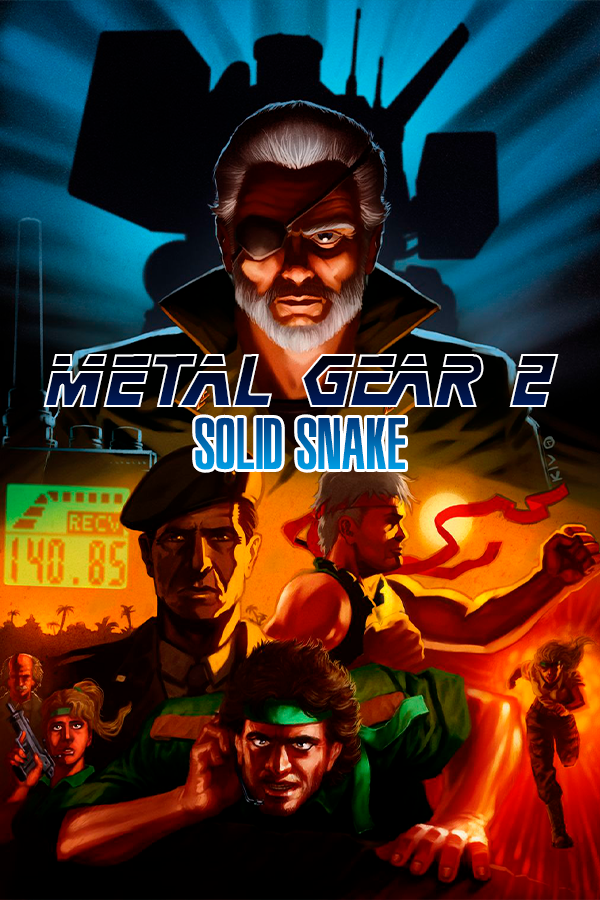 Metal Gear 2: Solid Snake Poster