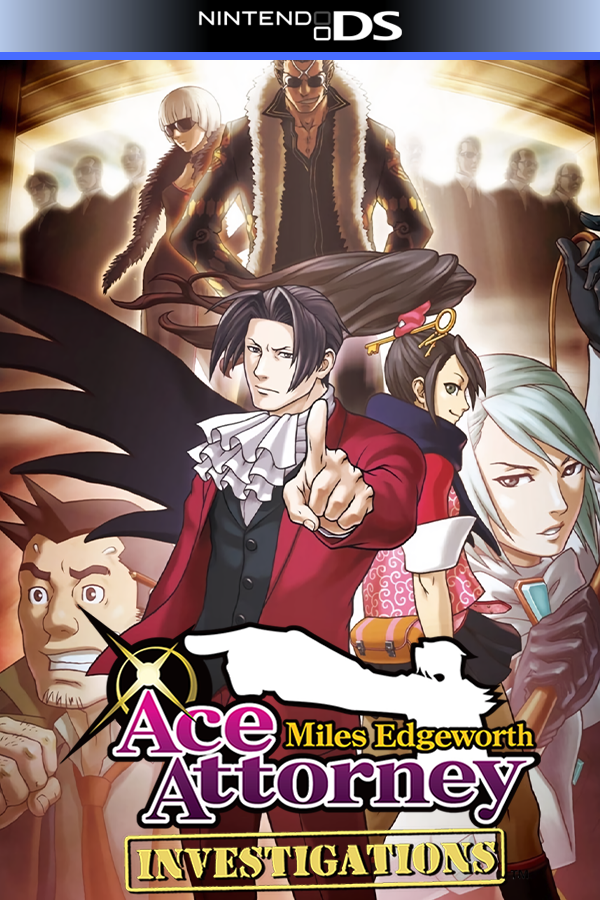 Official Ace Attorney four characters heroes. - SteamGridDB