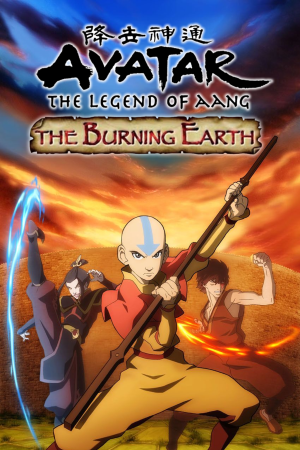 Avatar: The Last Airbender - The Burning Earth cover art