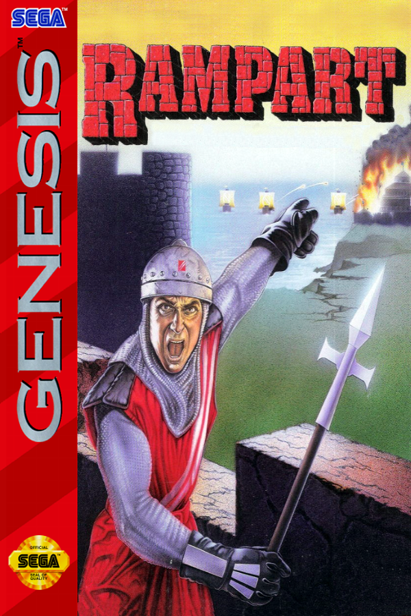 Rampart for Sega Genesis